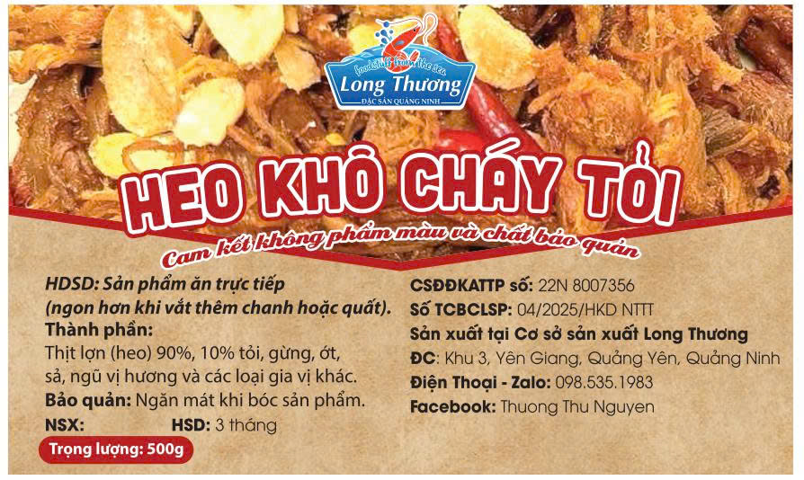 Heo khô cháy tỏi